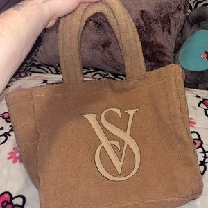 Victoria secret pink teddy tote